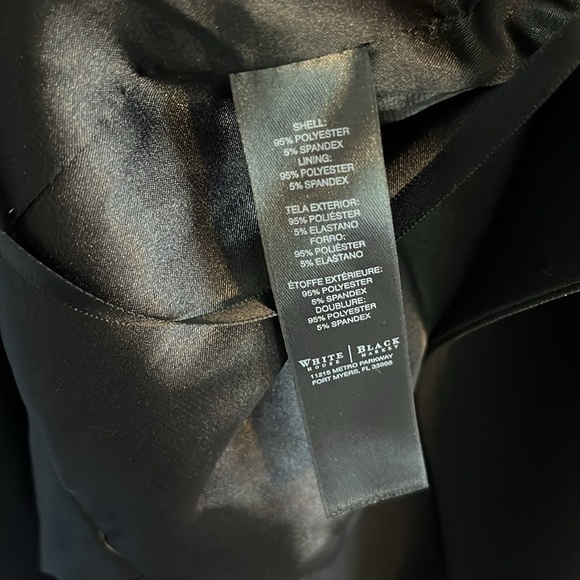 WHBM Black Zipper Front Sheath NWOT - Picture 11 of 11
